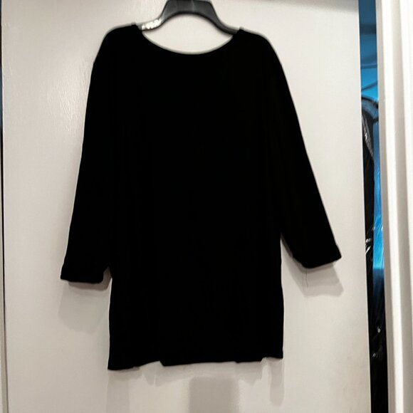 Black Top (Size Large / New Without Tags) - Picture 9 of 10